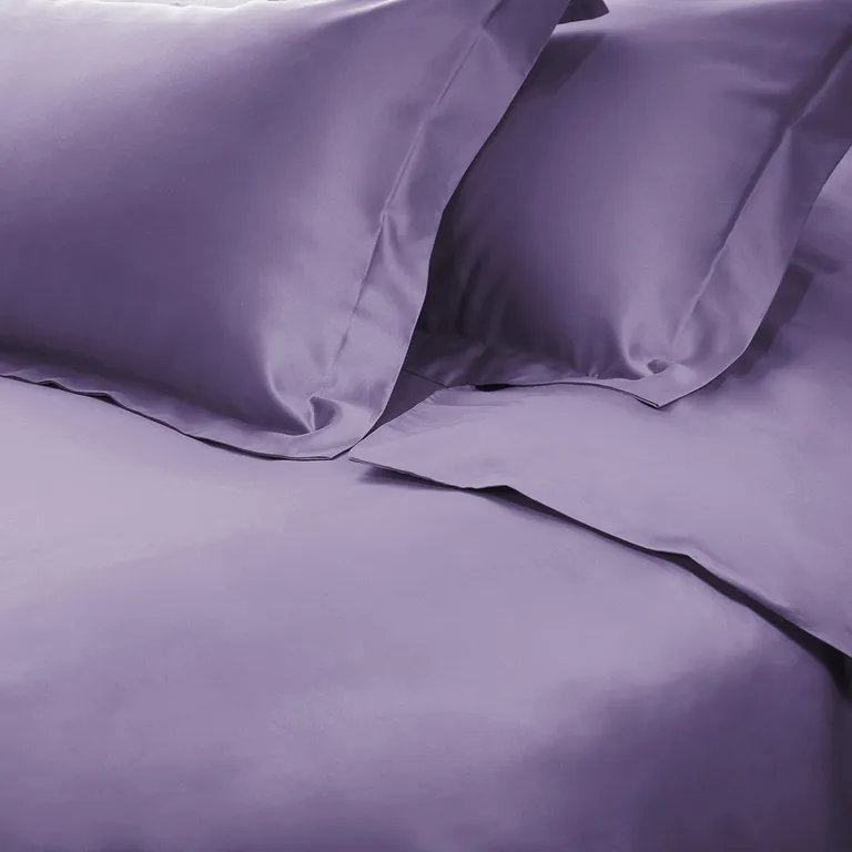 Wisteria Cotton Blend 650 Thread Count Washable Duvet Cover Set Photo 2