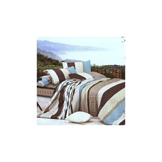 Wonderful Life -  Luxury 4PC Comforter Set Combo 300GSM (Twin Size) Photo 2